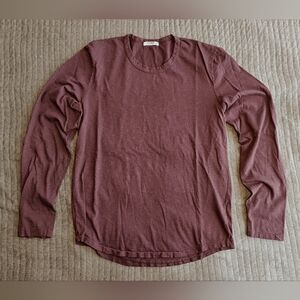 Buck Mason Pima Curved Hem Tee